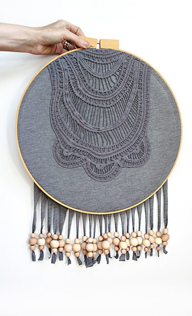Upcycled T-Shirt Dream Catchers