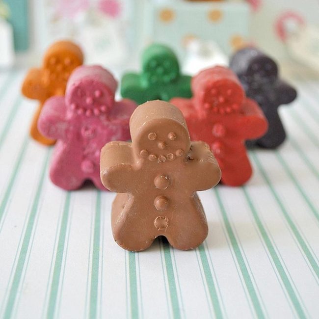Chocolate Characters In Colorful Rows