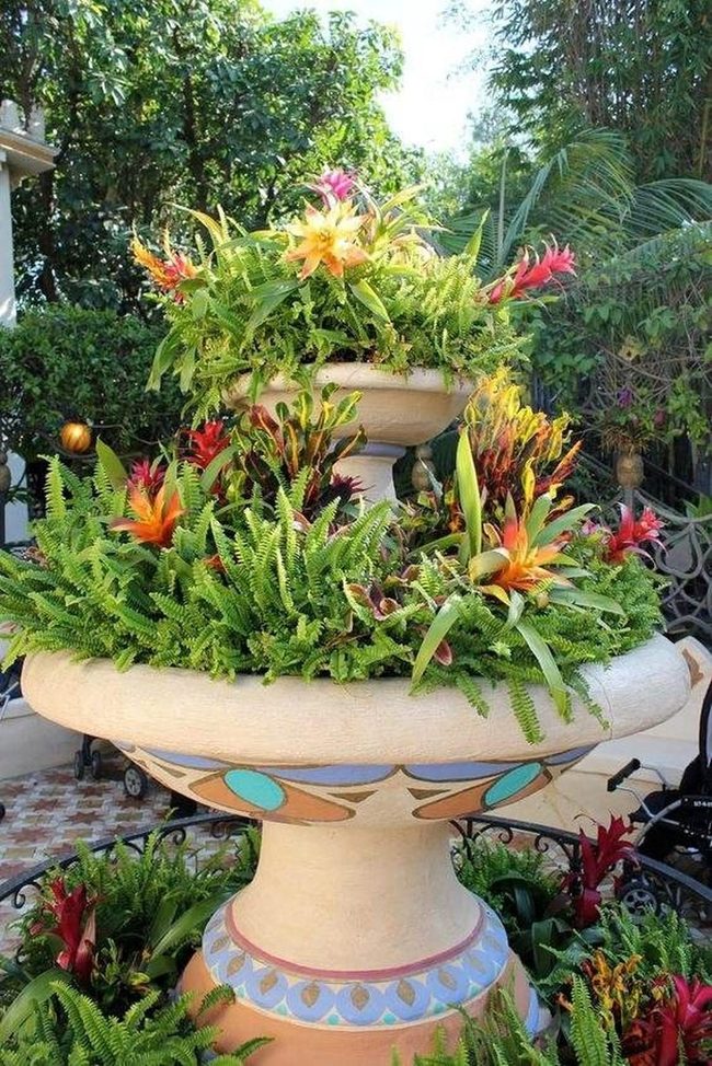 Terracotta Fountain Garden Oasis