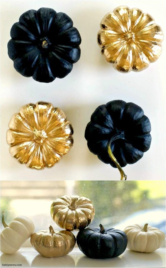 Metallic Autumn Trio Elegance