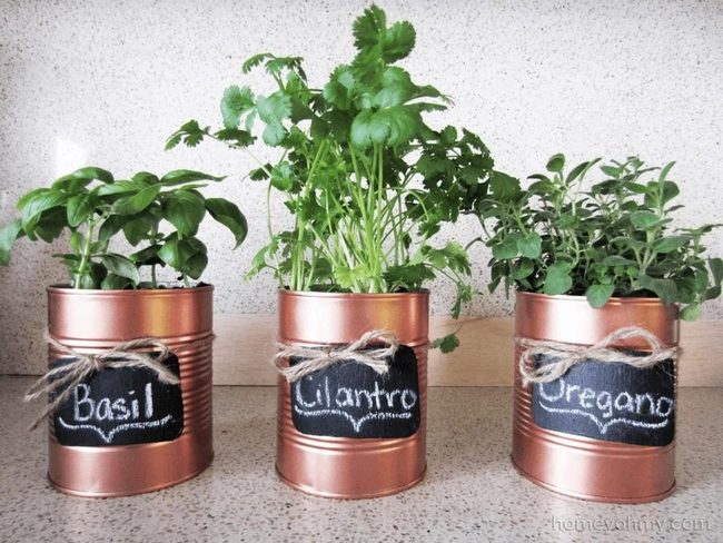 Weathered Brown Herb Vessels