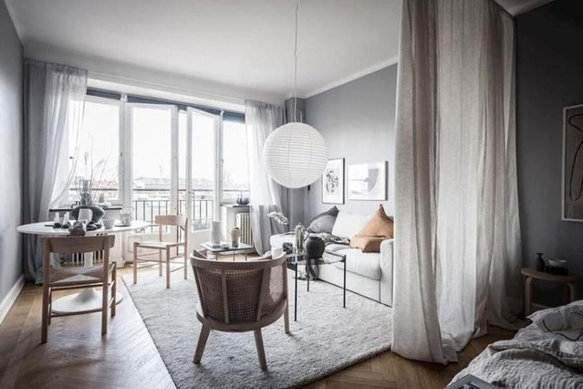 Soft Gray and White Studio Sanctuary