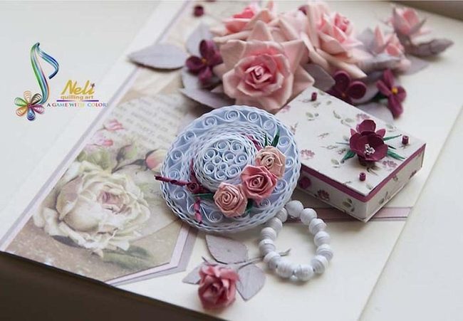 Soft Pastels, Spiral Florals