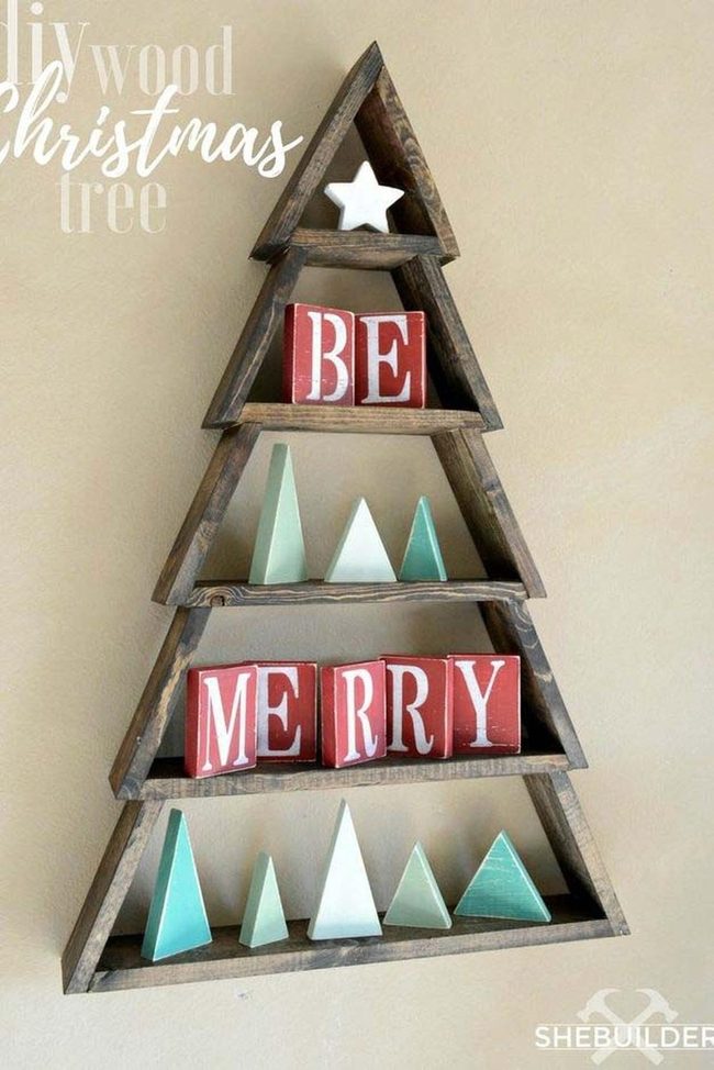 Pallet Wood Tree Display