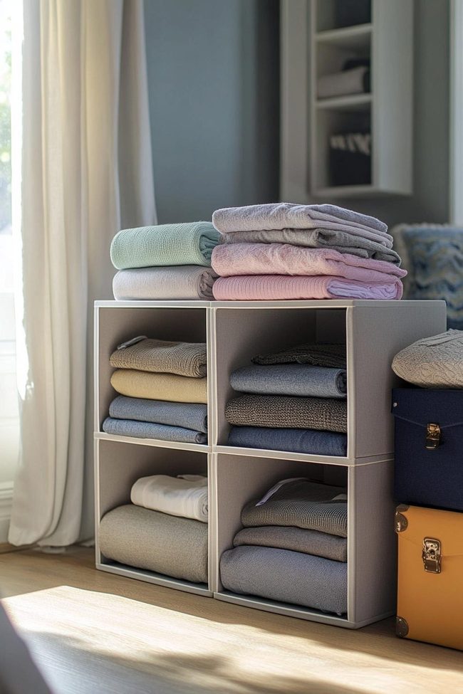 Adjustable Shelves Transform Cramped Closets