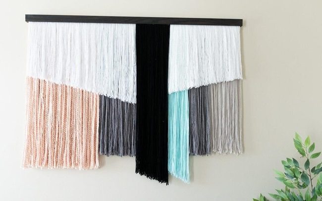 Ombre Yarn Wall Tapestry