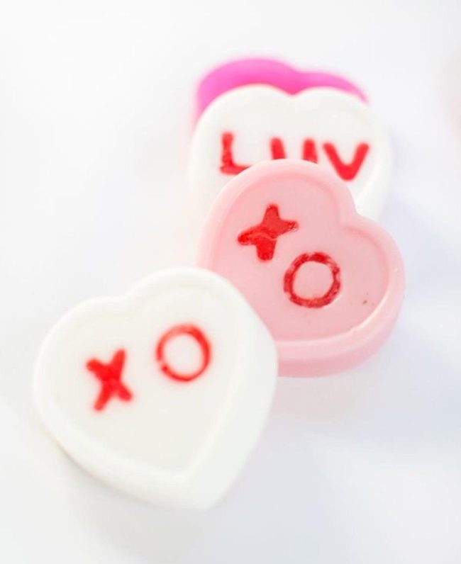 Red Message Hearts