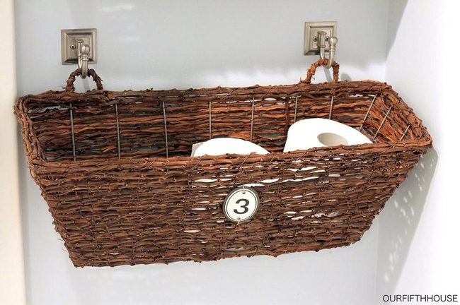 Woven Baskets And Matching Hooks