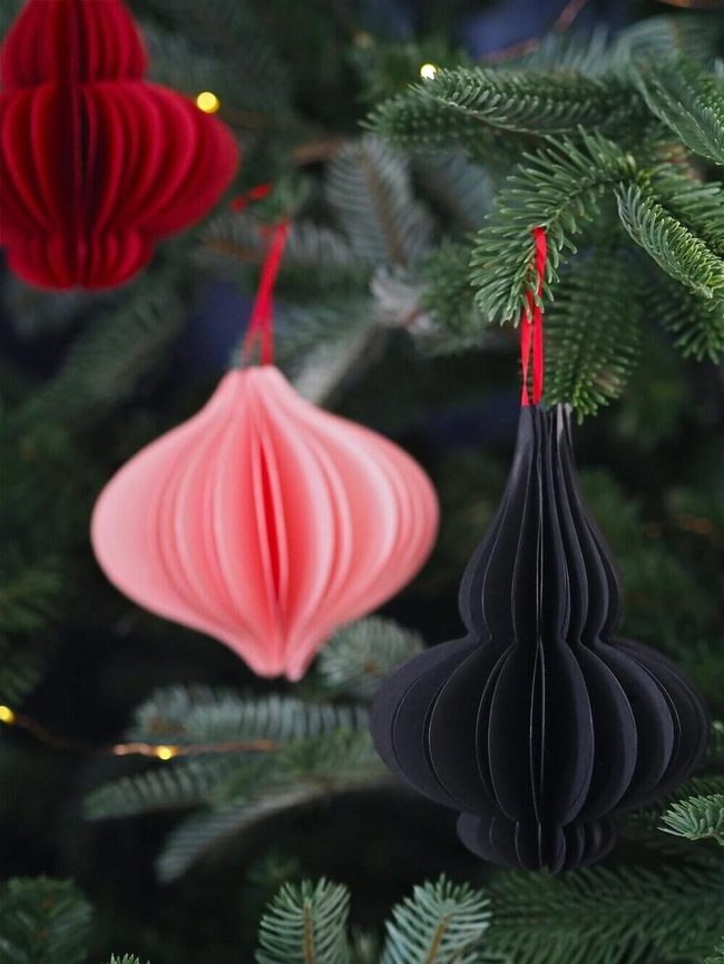 Golden Egg Silhouette Ornaments