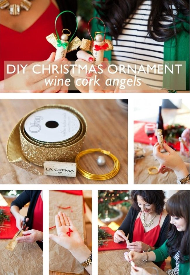 Cork And Gold Winged Keepsakes
