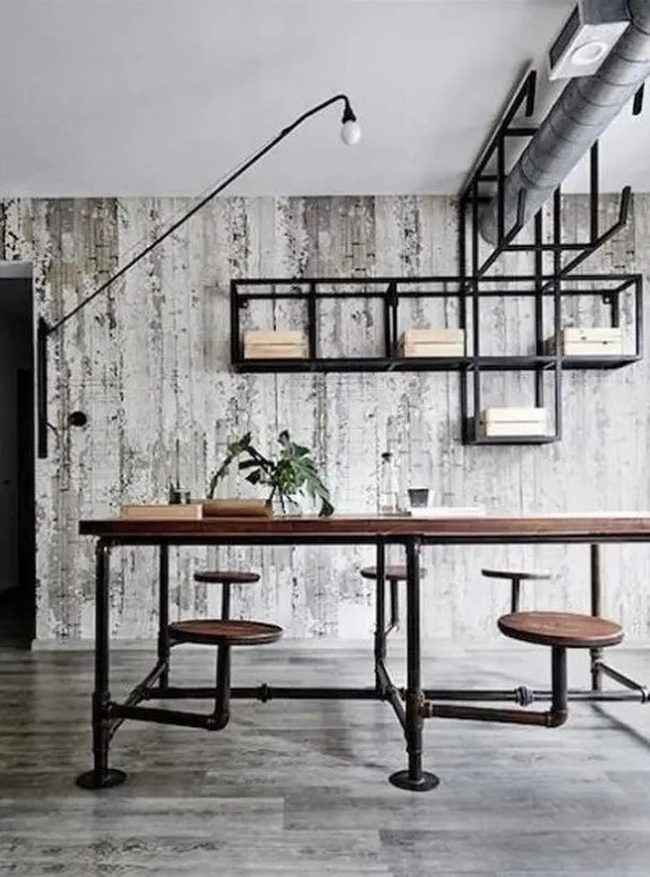 Raw Metal Industrial Workspace