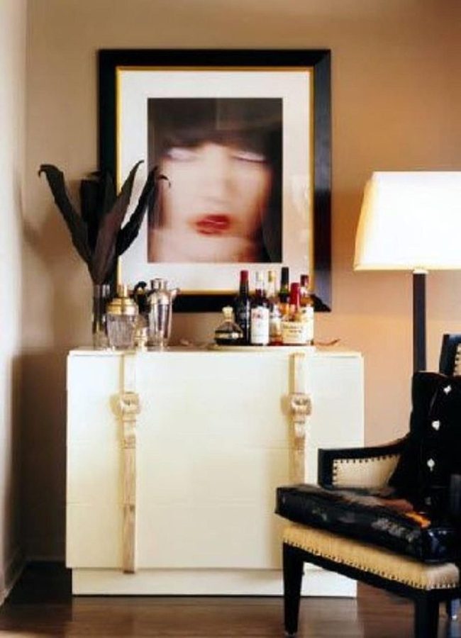 Red Lips Abstract Statement