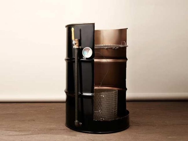 Repurposed Metal Industrial Storage