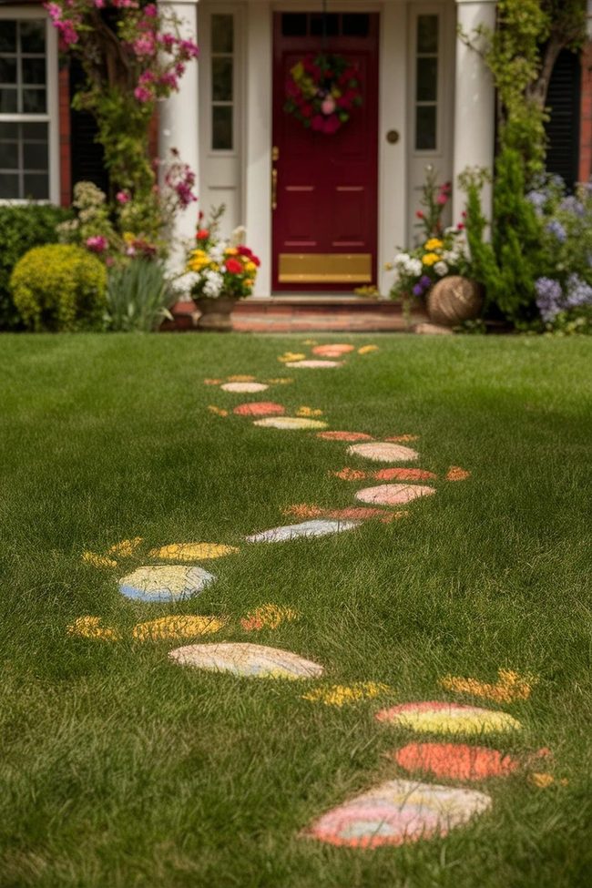 Bunny Paw Prints Lead Home