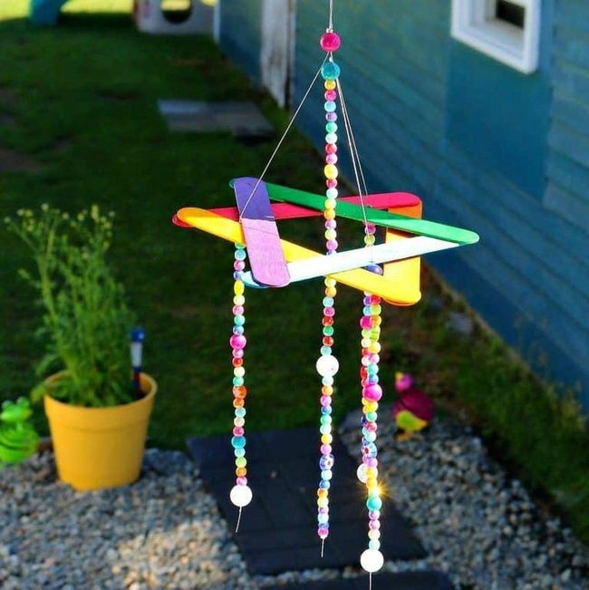 Colorful Bead Wind Chimes