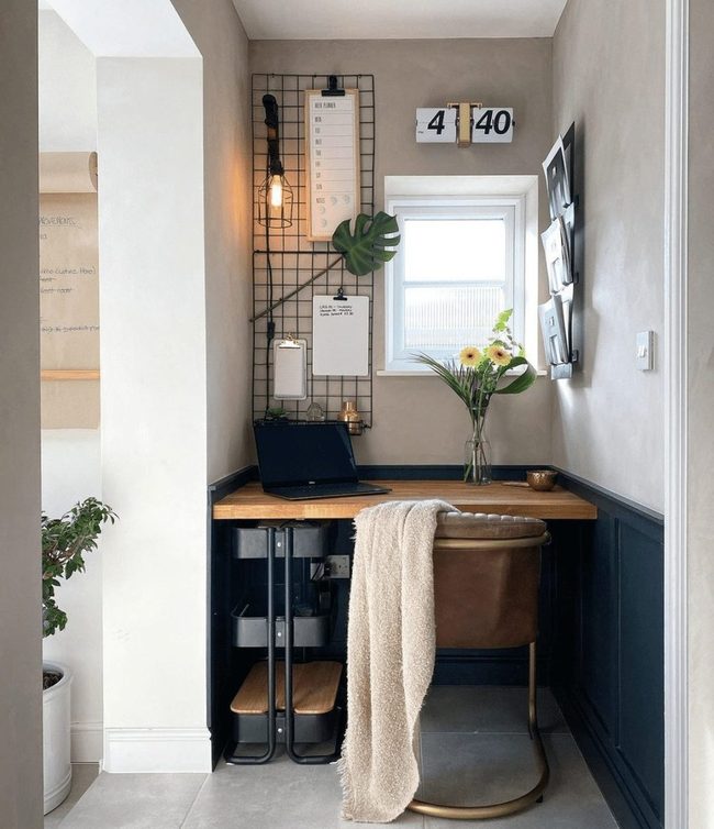 Compact Desk Storage Cart