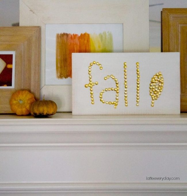 Golden Beads And Autumn Harvest
