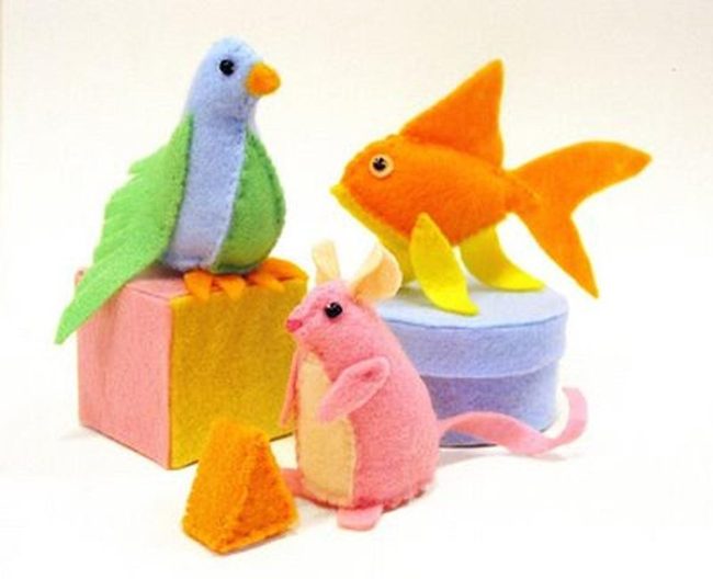 Soft Felt Friends Spark Imagination