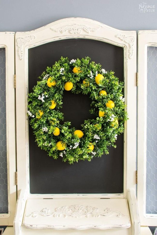 Sunny Lemons, Cream Frames
