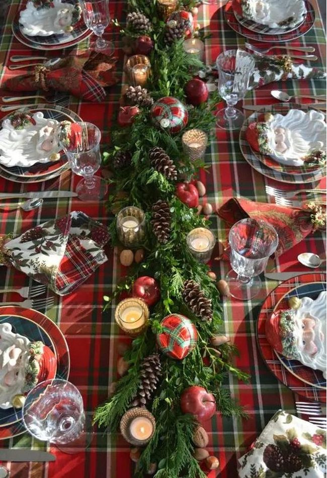 Red Apple Centerpiece Gathering