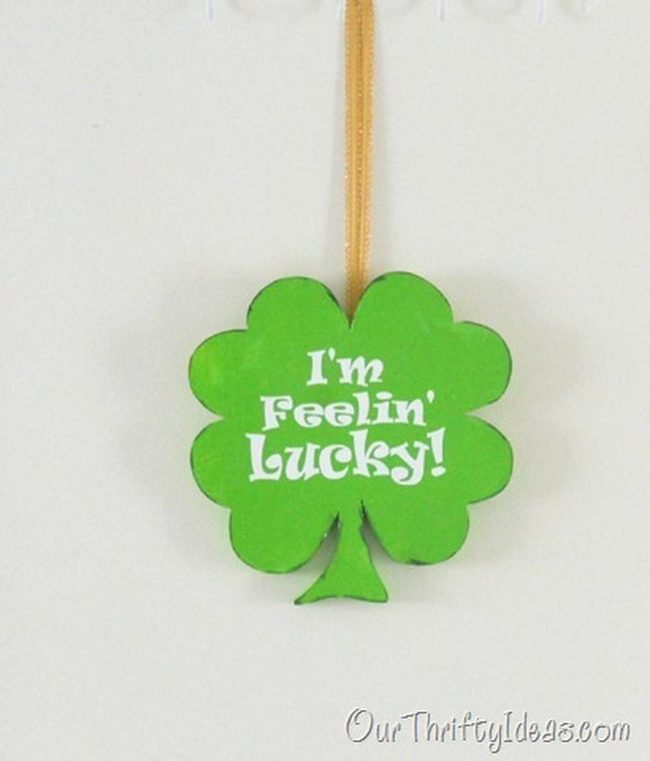 Green Four-Leaf Luck Charms