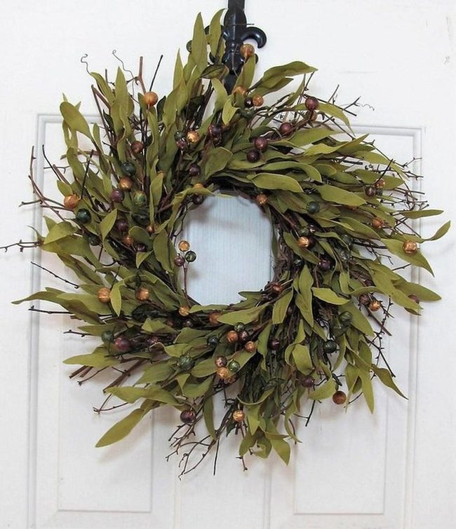 Green Bay Leaf Wreath