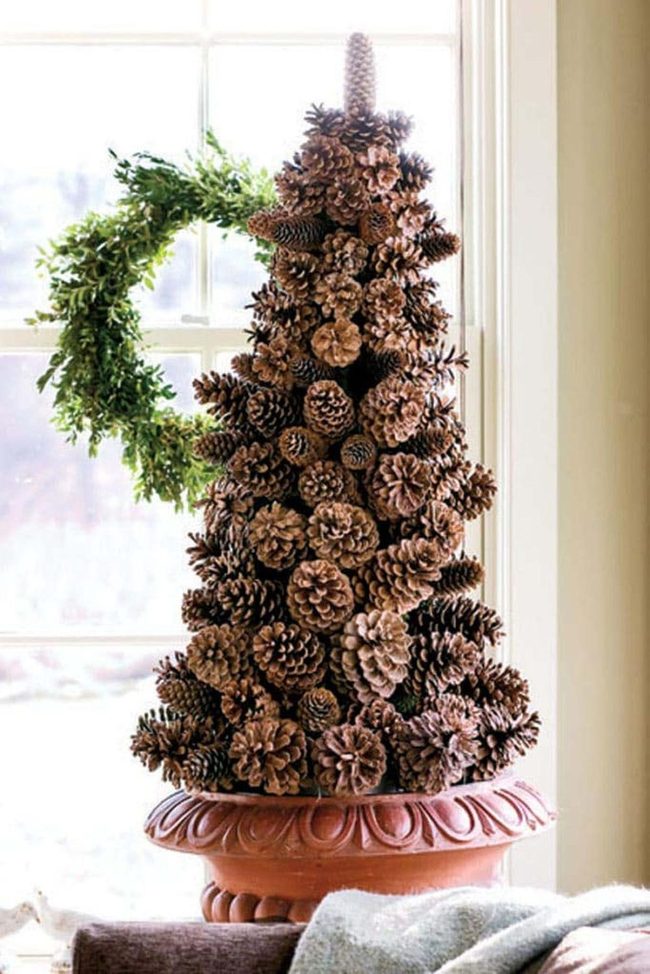Pine Cone Miniature Trees