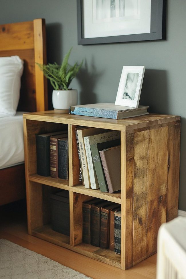 Kallax Cubbies Hide Sleep Space Clutter