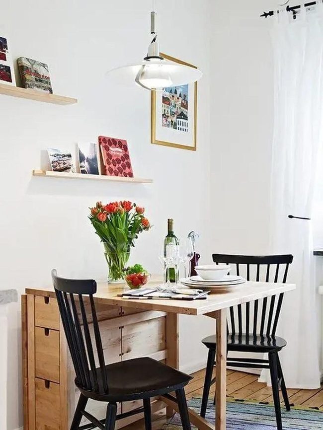 Orange Tulips, Farmhouse Dining