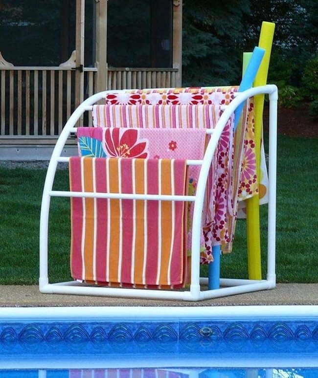 Industrial Pool Noodle Storage