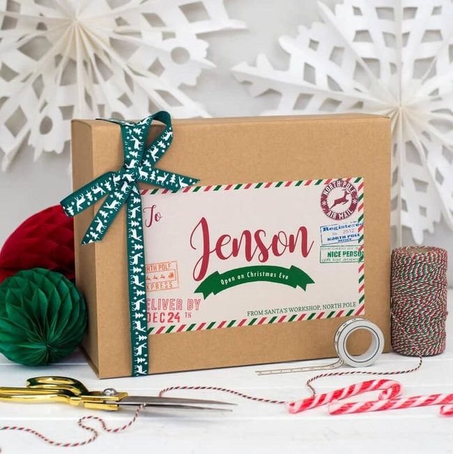Personalized Santa Parcel Magic