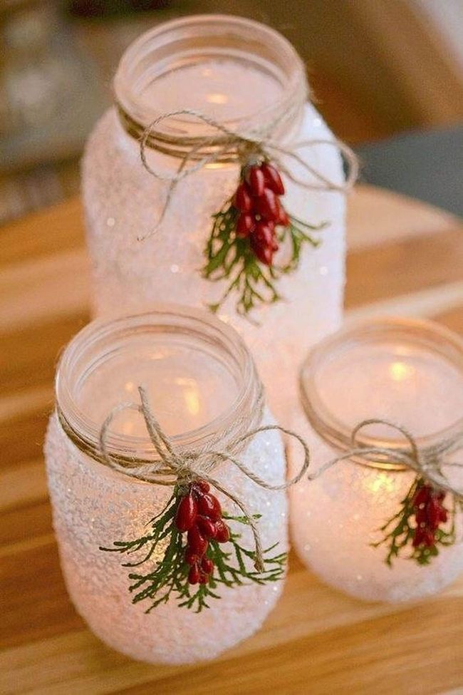 Mason Jar Tea Light Warmth
