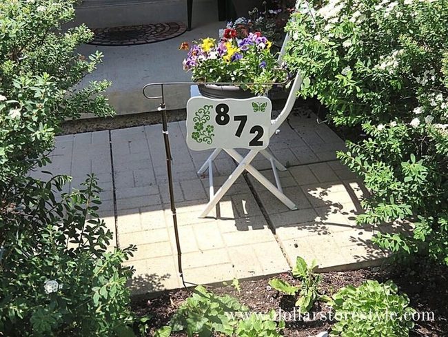 Illuminated House Number Sign