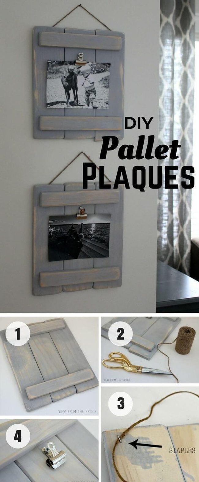 Wooden Photo Plaques Charm