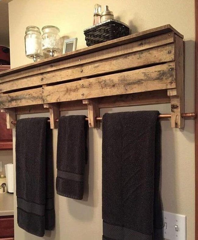 Weathered Wood Copper Pipes