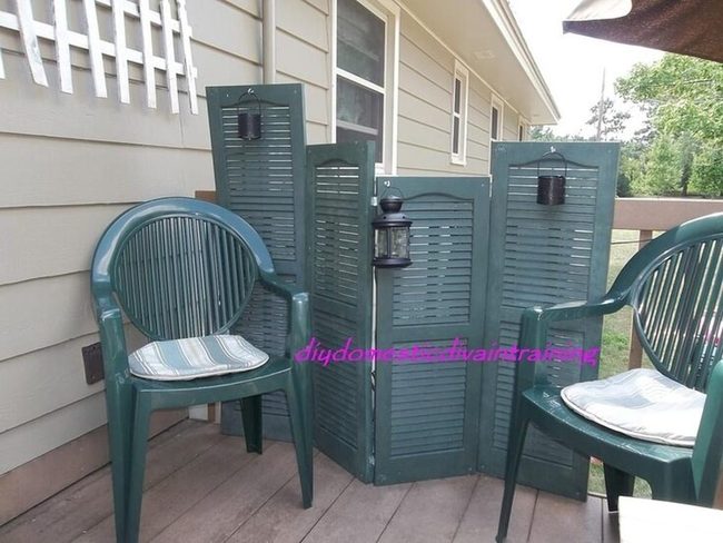 Painted Shutters, Living Screens