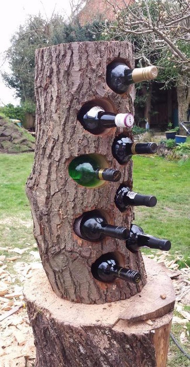 Hollowed Tree Wine Cooler