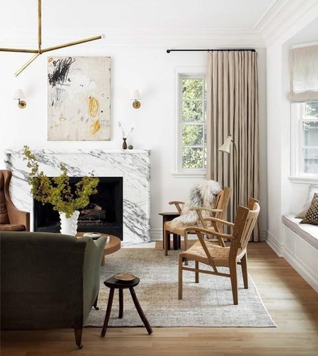Sunlit Room With Layered Textures