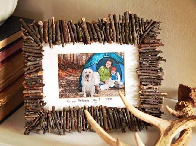Natural Twig Picture Frames
