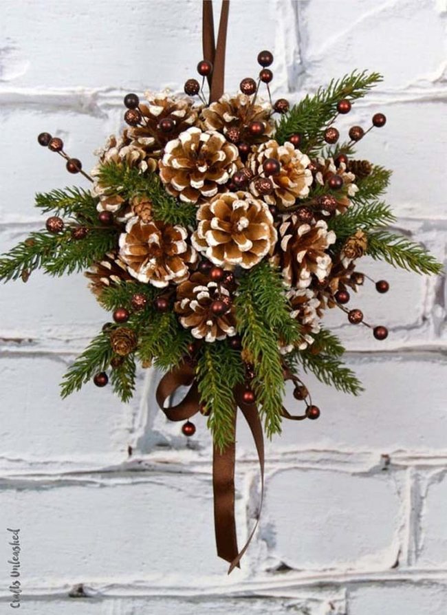 Giant Pinecone Ceiling Statement