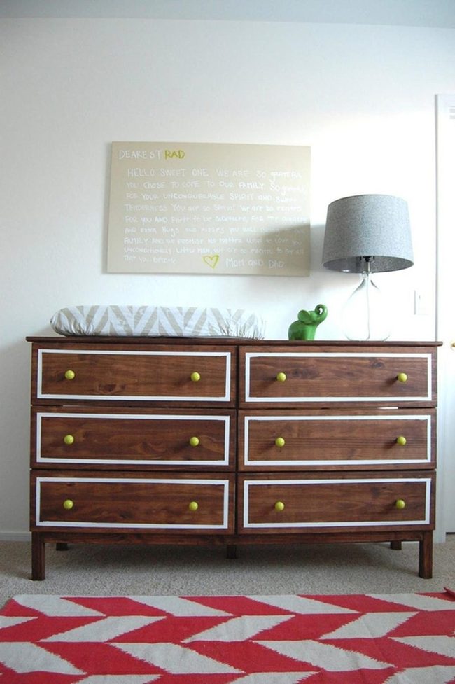 Yellow-Knobbed Wood Dressers Nursery