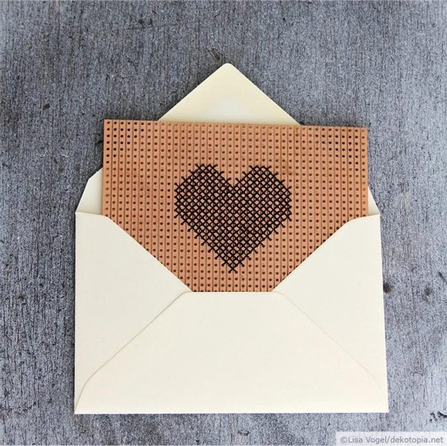 Stitched Paper Love Notes