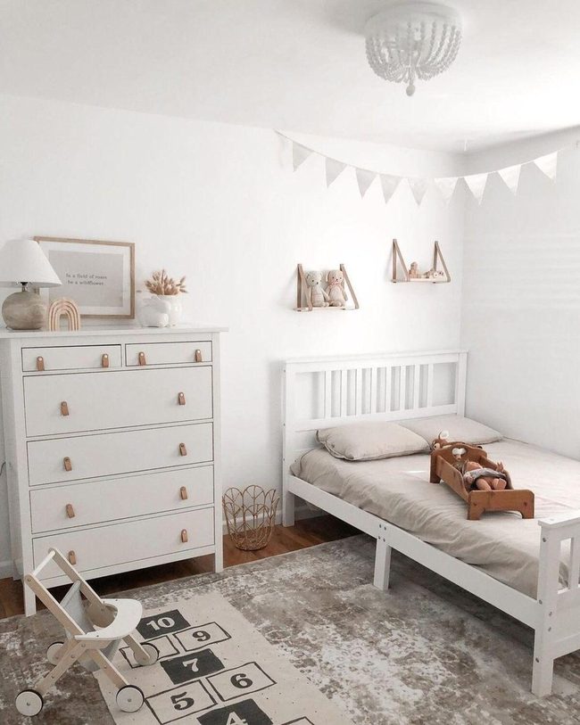 White Leather Hardware, Unified Nursery