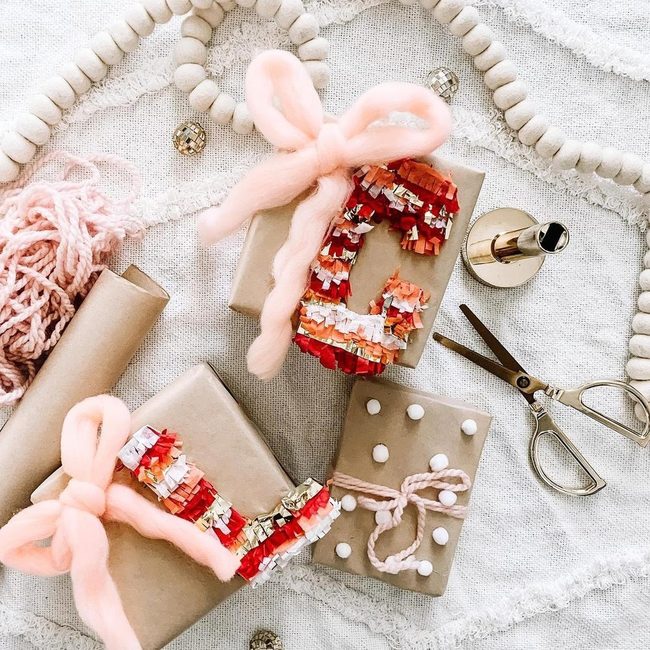 Textured Paper Bows Unwrapped