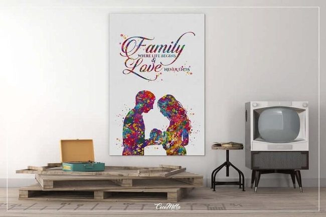 Rainbow Burst Nursery Sign