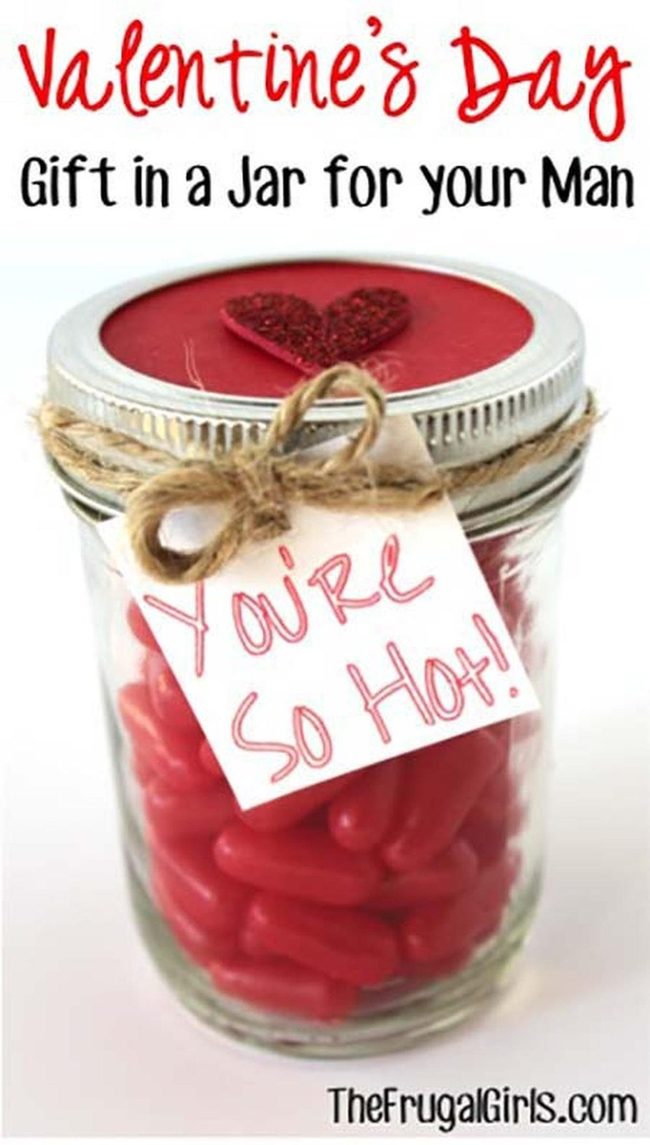 Red Hot Candy Jar