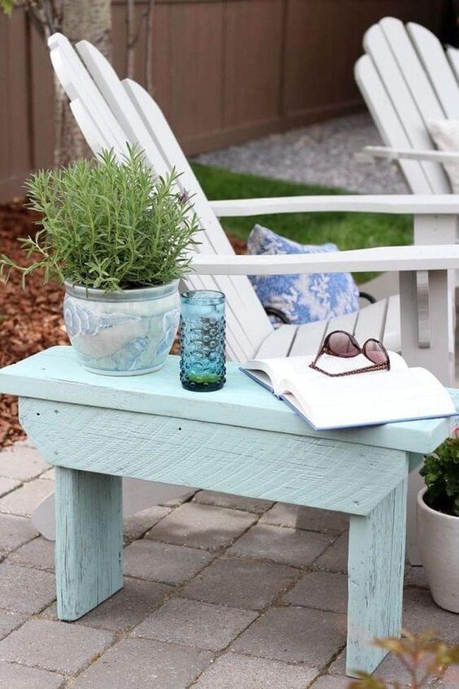 Weathered Wood Garden Corner