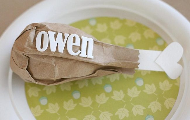 Crinkled Paper Fish Owen