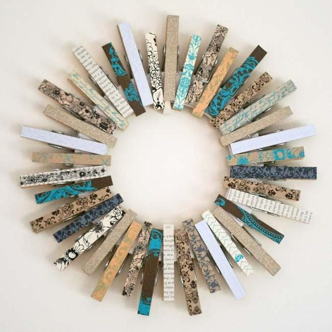 Geometric Felt Moroccan Wreath