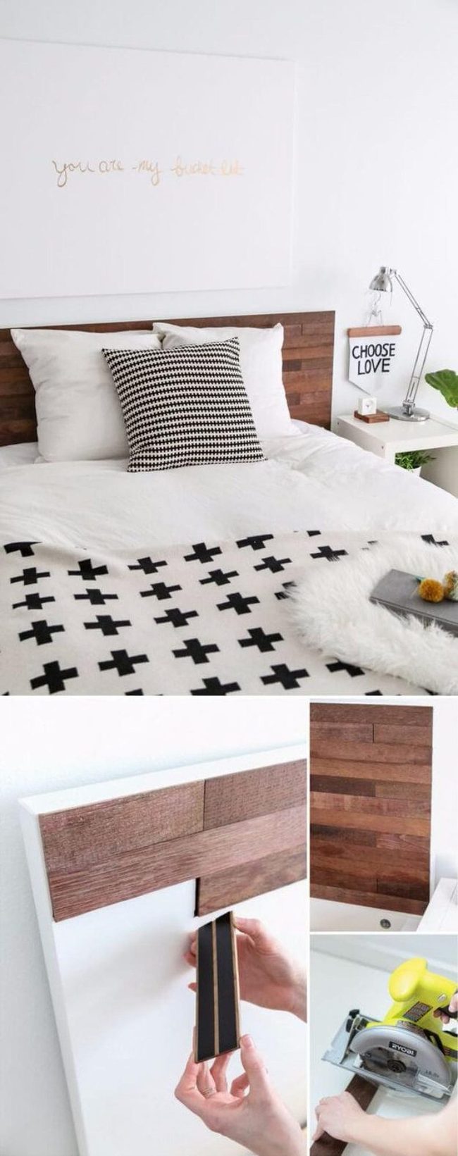 Reclaimed Wood Ikea Headboard